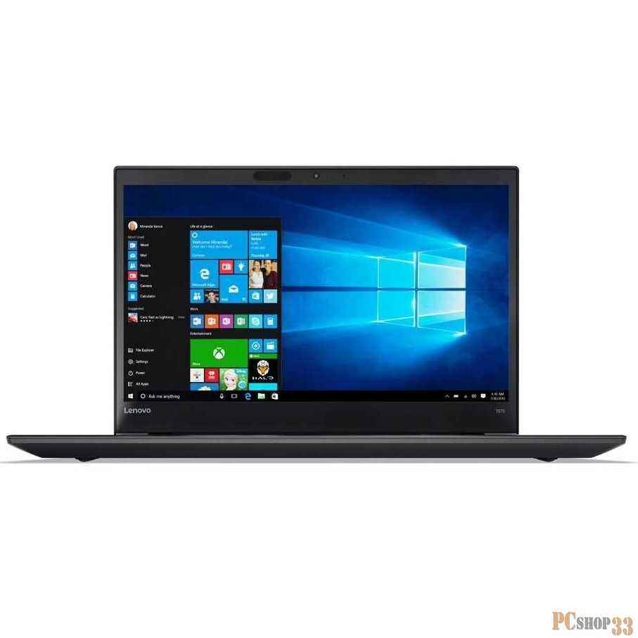 Ноутбук ThinkPad T570 15.6 FHD (1920x1080) IPS, i7-6600U, 16GB DDR4 2133MHz, 256GB M.2 SSD, Intel UHD, WWAN Ready, WiFi, BT, TPM, SCR, 6 Cell 48Wh, Win 10 Pro64-Eng, 3Y Onsite NBD