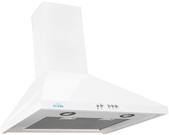 Вытяжка каминная Elikor Вента 60П-650-К3Д белый, управление: кнопочное (1 мотор)