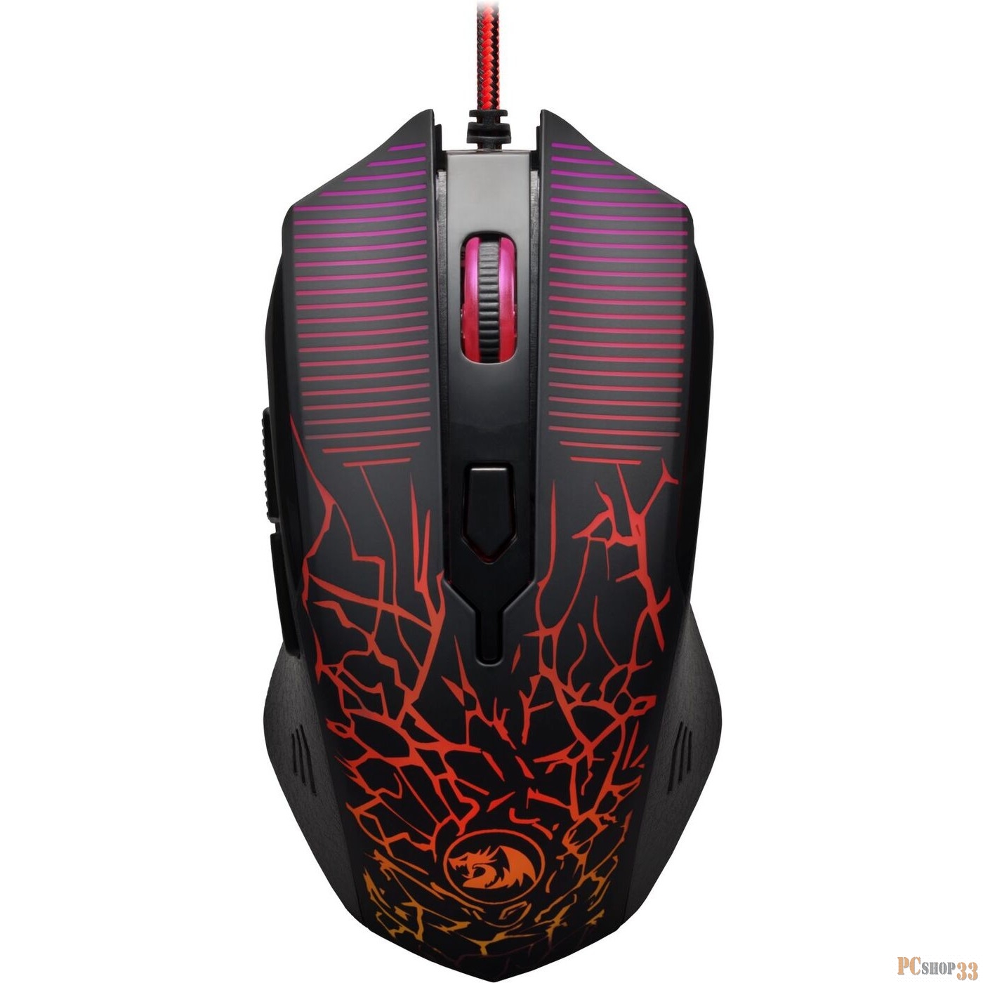 Игровой набор S107 RU, Мышь + Клавиатура + Ковер Redragon