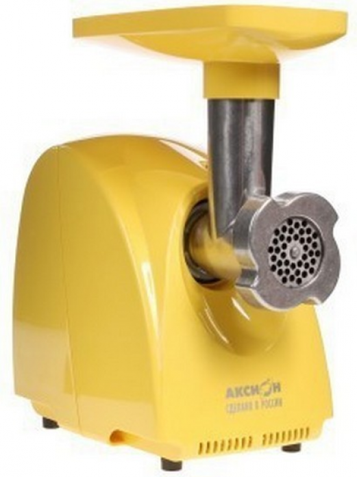Мясорубка Аксион М 32.01 желтый корпус