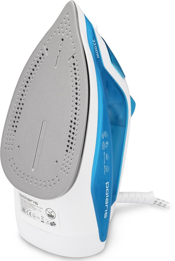 Утюг Polaris PIR 2285K голубой/белый
