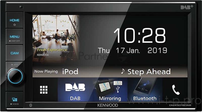 Мультимедийные центры 2 DIN KENWOOD DMX5019DAB