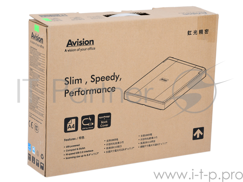 Планшетный Сканер Avision FB10, Формат А4