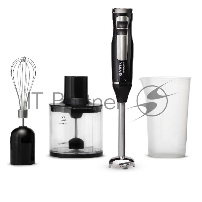 8542-VT(MC) Блендерный набор VITEK Максимальная мощность 1000 Вт.TURBO режим.Управление механическо