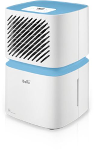 Осушитель воздуха BALLU BDV-12L, осушение 12 л/сутки, 240 Вт., S-15 м²., электронное управление, белый/голубой