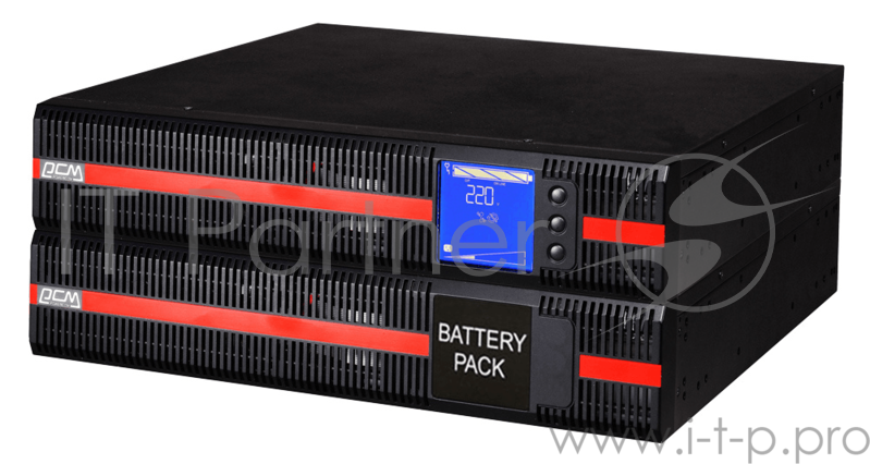 Источник бесперебойного питания Powercom Macan MRT-6000 6000Вт 6000ВА черный