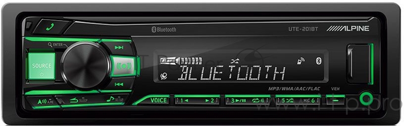 Автомагнитола ALPINE UTE-201BT