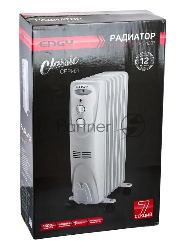 Обогреватель масляный ENGY EN-1307 7 сек.