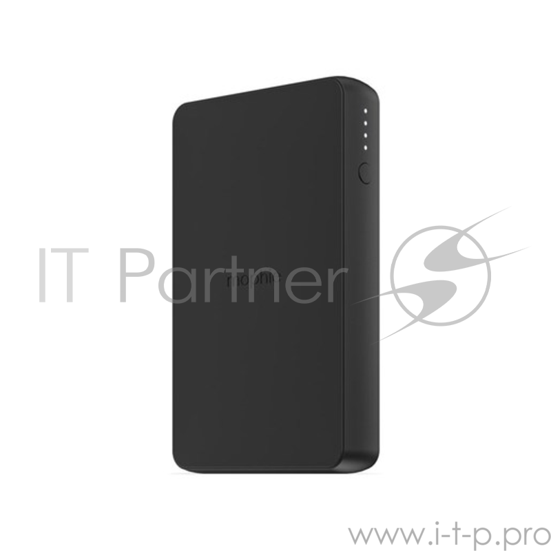 Аккумулятор с функцией беспроводной зарядки Mophie Charge Stream Powerstation Wireless-6K. Емкость аккумулятора 6040 МаЧ. Цвет: черный.