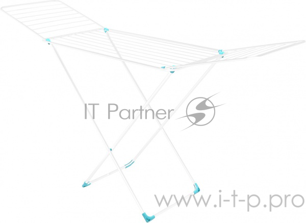 Сушилка для белья НИКА напольная 20м, белая, складная (200х55х96) СБ2Б