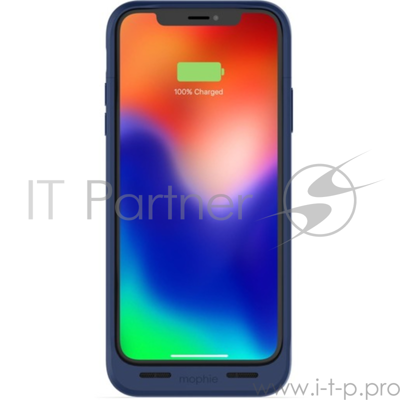 Чехол Mophie Juice Pack Air со встроенным аккумулятором для iPhone X, синий