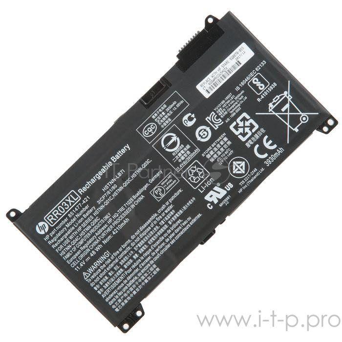 Аккумулятор для HP ProBook G4 440, 430 G4, 450 G4, 455 G4, 470 G4, Chromebook 14 G4, 430 G5, 450 G5, 470 G5, 440 G5, 455 G5, 11.4V 48Wh