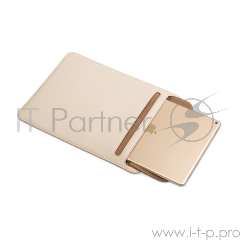 Чехол для ноутбука Apple MacBook 13. Материал микрофибра. Цвет: бежевый.