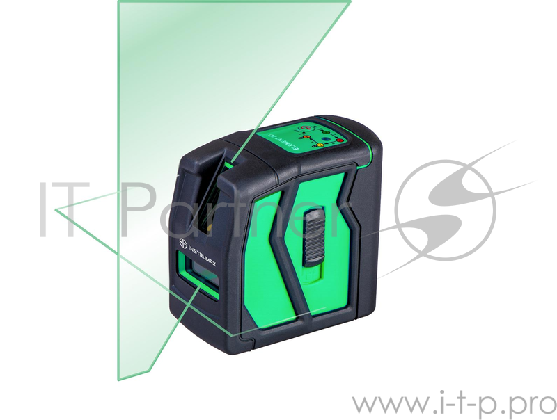 Уровень INSTRUMAX ELEMENT 2D GREEN 30/70м ±0.2мм/м 2хАА/1.5V