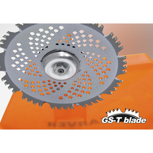 Мотокоса CARVER GBC-033M 1.5лс 2х-тактный 33см3 0.85л нож 230мм леска2.4мм