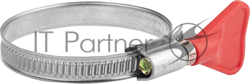 Хомут ЗУБР Профессионал 37835-40-60 нерж. сталь, накатная лента 9 мм, 40-60 мм, 2 шт