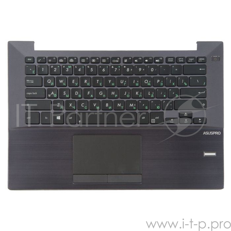 клавиатура для ноутбука Asus BU401LA-1A с топкейсом, черный с подсветкой