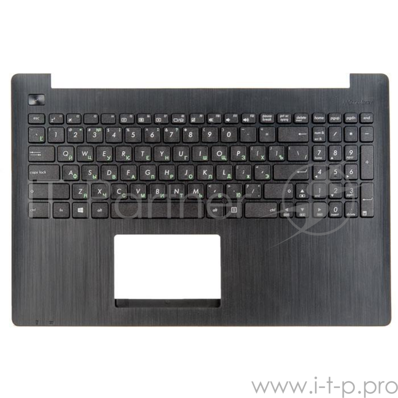 клавиатура для ноутбука Asus X553MA-1A с топкейсом, черный