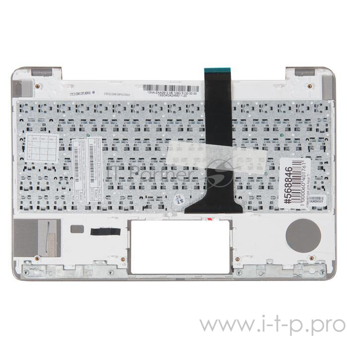 клавиатура для Asus Transformer Pad Prime TF201 серебристая