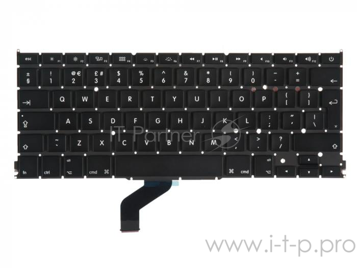Клавиатура для Apple для MacBook Pro для Retina 13 A1425, для Late 2012-Early 2013, Г-образный Enter UK
