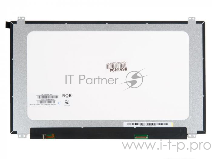 Матрица 15.6 Matte NT156WHM-N45, WXGA HD 1366x768, 30 Lamels DisplayPort, cветодиодная (LED), UP-DOWN BKT