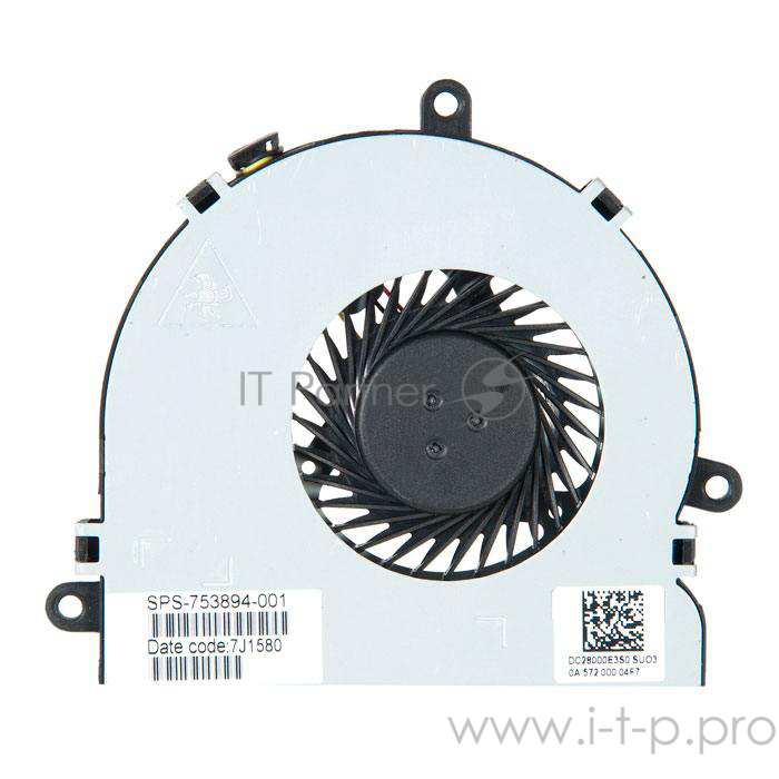 Вентилятор для HP Pavilion 14-G, 14-S, 14-R, TPN-C116, TPN-C125, 15-G000, 15-G100, 15-R000, 15-R100, 15-H, 240 G3, 250 G3, Dell Inspiron 15, 15R, 17, 17R, 3521, 3721, 5521, 5535, 5721