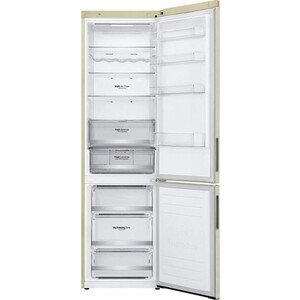 Холодильник LG GA-B509CEDZ бежевый мрамор (двухкамерный)