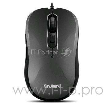 Мышь SVEN RX-520S / USB / WIRED / OPTICAL / Gray