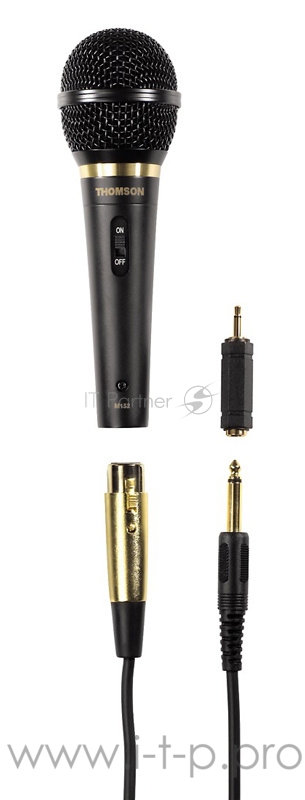 Микрофон проводной Thomson M152 3м черный