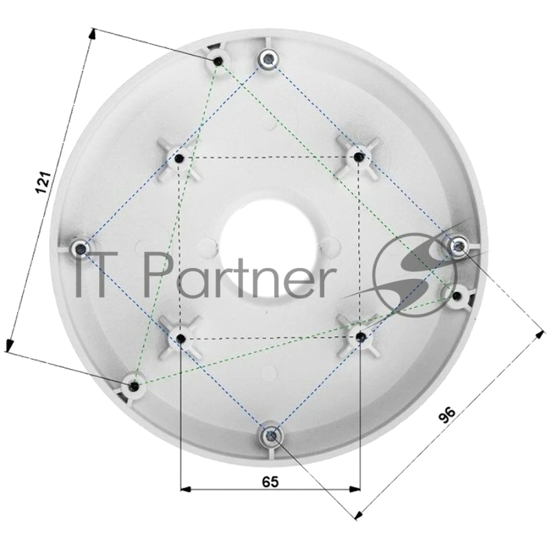 Монтажный адаптер DAHUA DH-PFA101
