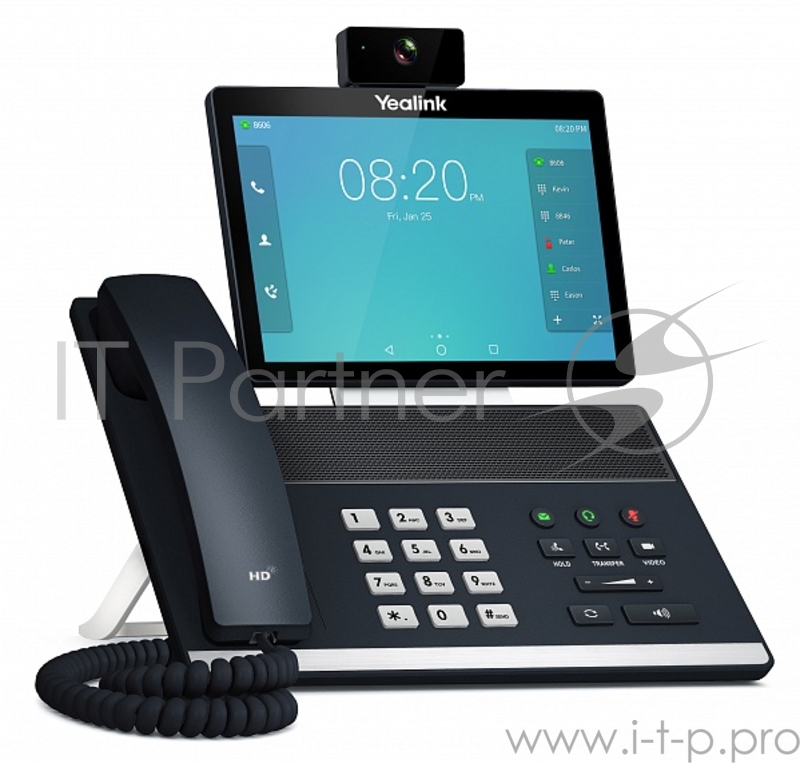 Видеотерминал YEALINK VP59, android, WiFi, Bluetooth, HDMI, с камерой, без БП, шт