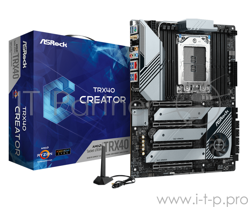 Плата материнская Asrock TRX40 CREATOR, TRX40, ATX, BOX