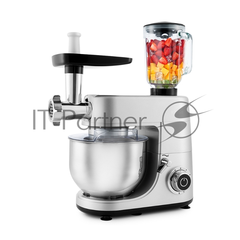 1371-КТ Планетарный миксер «3 в 1» Kitfort.Мощность: 1000 Вт.Количество скоростей: 6.Длина шнура: 1м