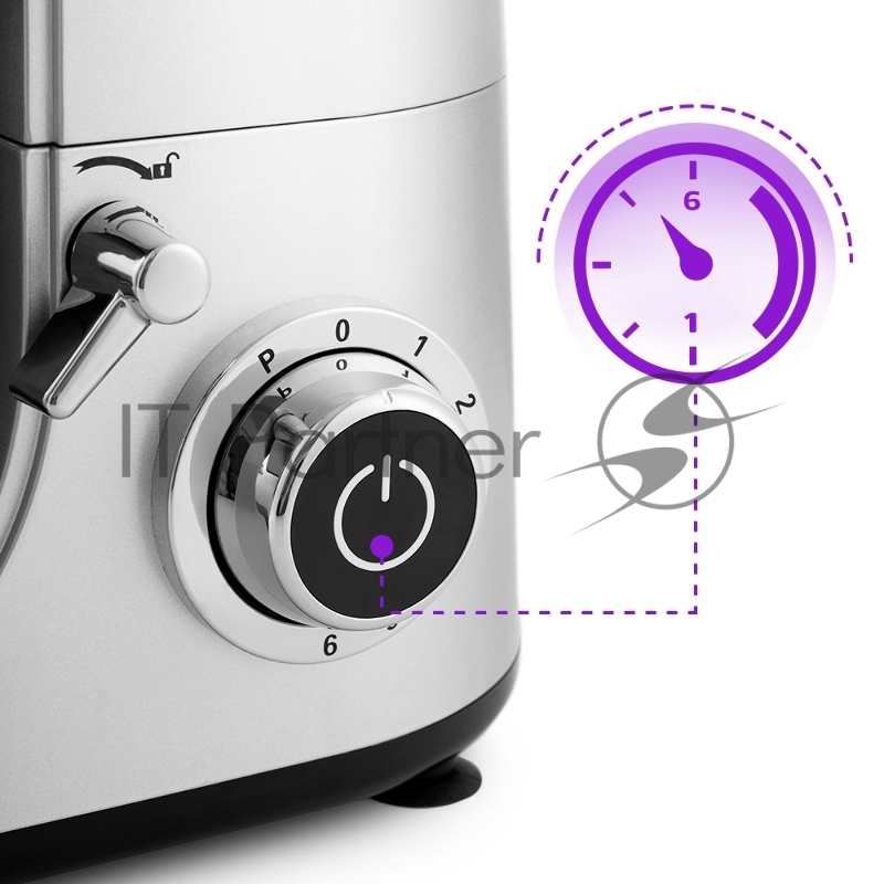 1371-КТ Планетарный миксер «3 в 1» Kitfort.Мощность: 1000 Вт.Количество скоростей: 6.Длина шнура: 1м