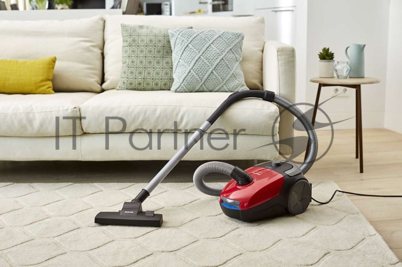 Пылесос Philips FC8293/01 1800Вт красный/черный