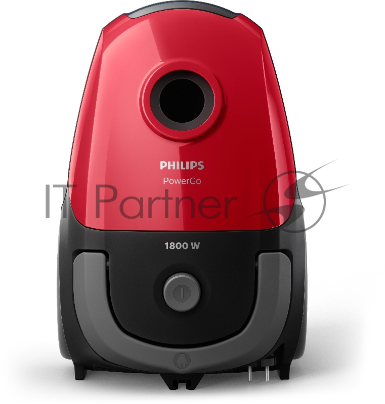 Пылесос Philips FC8293/01 1800Вт красный/черный