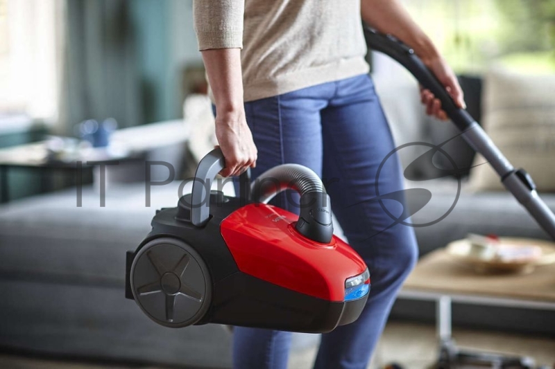 Пылесос Philips FC8293/01 1800Вт красный/черный