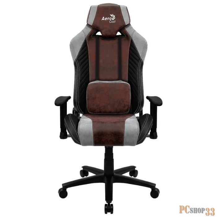 Игровое кресло Aerocool BARON Burgundy Red (бордово-красное)