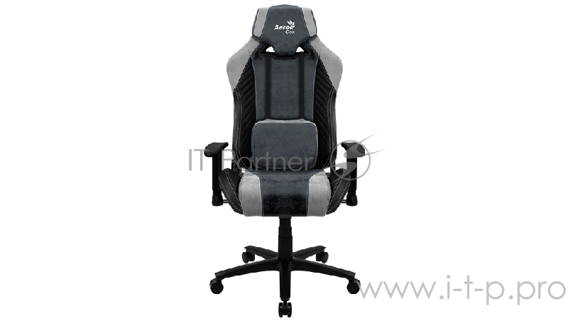 Игровое кресло Aerocool BARON Steel Blue (стальной серый)