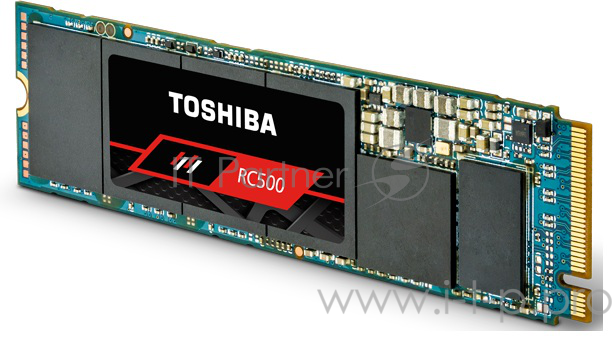 SSD M.2 2280 Toshiba 250Gb RC500 <THN-RC50Z2500C8> (PCI-E 3.1 x4, 1700/1200Mbs, 290000IOPs, 3D TLC, NVMe 1.3, 100TBW, 22х80mm)