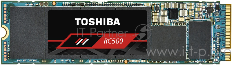 SSD M.2 2280 Toshiba 500Gb RC500 <THN-RC50Z5000C8> (PCI-E 3.1 x4, 1700/1600Mbs, 390000IOPs, 3D TLC, NVMe 1.3, 200TBW, 22х80mm)