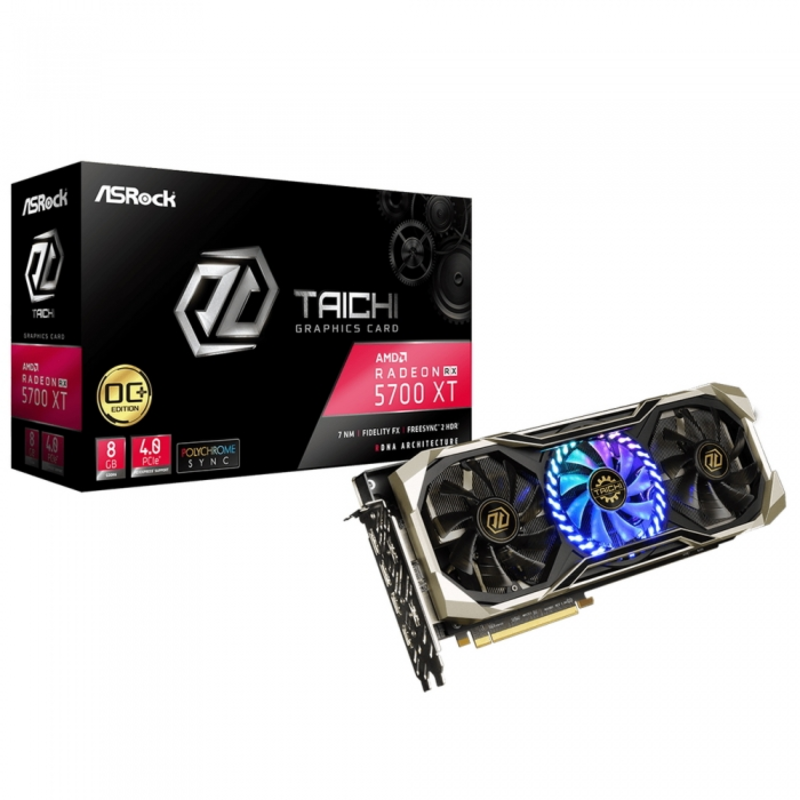Видеокарта Radeon RX 5700 XT Taichi X 8G OC+ (RX5700XT TCX 8GP)