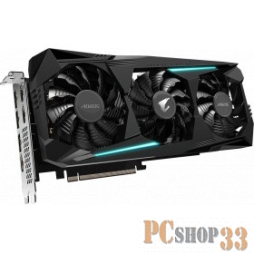 Видеокарта Gigabyte PCI-E 4.0 GV-R57XTAORUS-8GD AMD Radeon RX 5700XT 8192Mb 256bit GDDR6 1605/14000/HDMIx3/DPx3/HDCP Ret