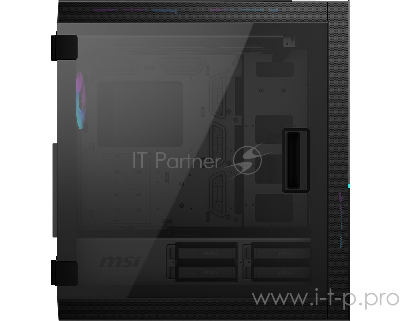 Компьютерный корпус MSI MPG SEKIRA 500X, Global, 1xTypeC, 4xUSB 3.0, 1xARGB Fan, Tempered Glass Window