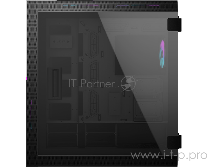 Компьютерный корпус MSI MPG SEKIRA 500X, Global, 1xTypeC, 4xUSB 3.0, 1xARGB Fan, Tempered Glass Window