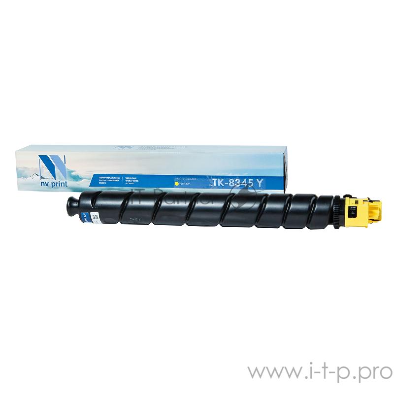 Тонер-картридж NVP совместимый NV-TK-8345 Yellow для Kyocera Taskalfa-2552ci (12000k)