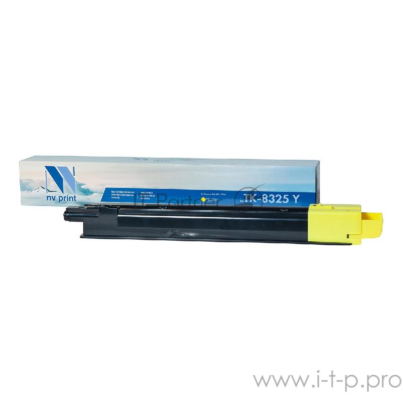 Тонер-картридж NVP совместимый NV-TK-8325 Yellow для Kyocera Taskalfa-2551ci (12000k)