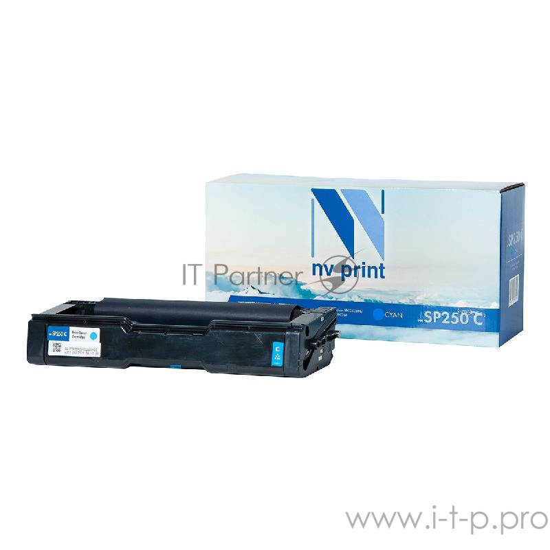 Картридж NVP совместимый NV-SP250 Cyan для Ricoh Aficio SPC250DN/SPC260/SPC261 (1600k)