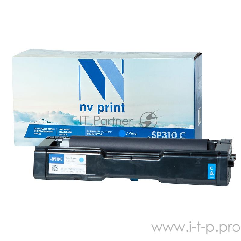 Картридж NVP совместимый NV-SP310 Cyan для Ricoh Aficio SPC231DN/SPC232/SPC242 (2500k)
