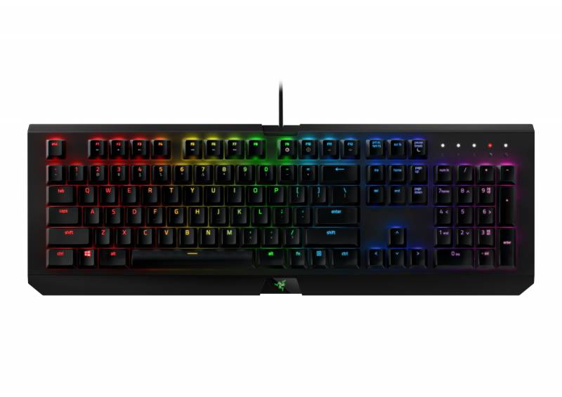 Клавиатура проводная Razer BlackWidow X Chroma, Черный RZ03-01760200-R3M1